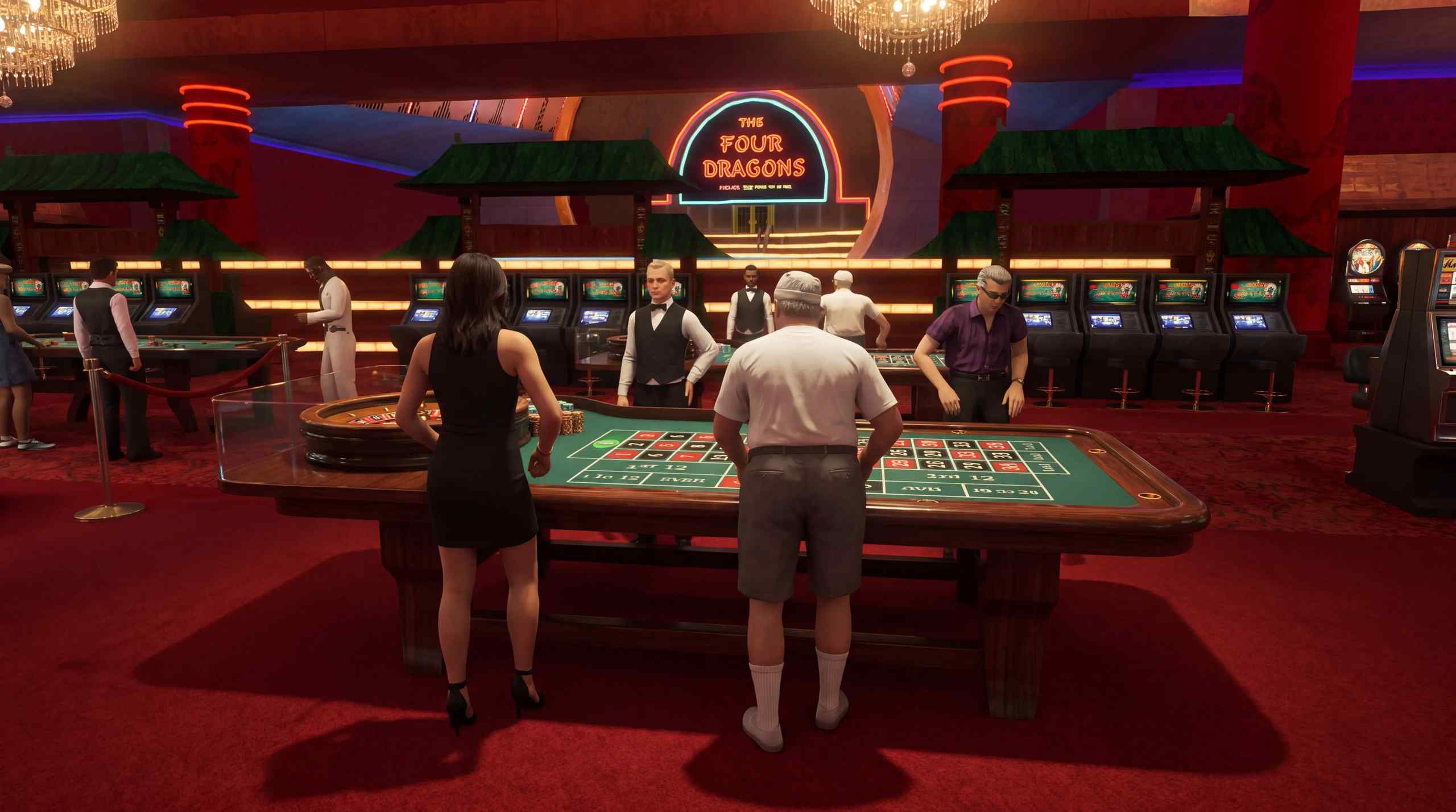 An upscaled version of Grand Theft Auto: San Andreas casino.